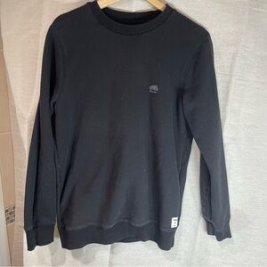 Roots Men's Black Crewneck Sweater